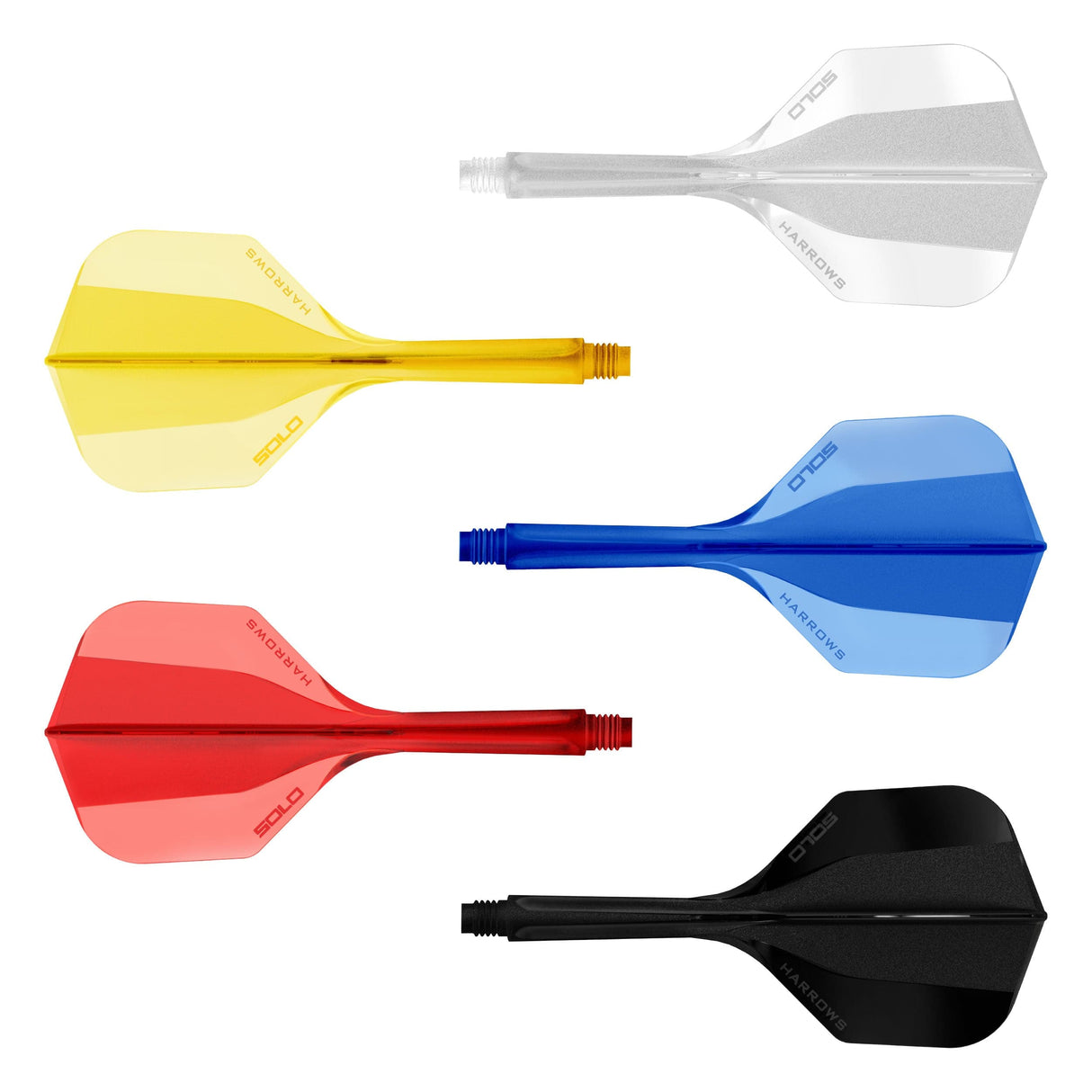 Harrows Solo Dart Flights - Moulded Flight & Shaft