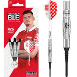 BULL'S Niko Springer Darts - Soft Tip - 90% Tungsten - 22g