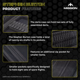 Mission Darts Players- EVA Dart Case - Stephen Burton