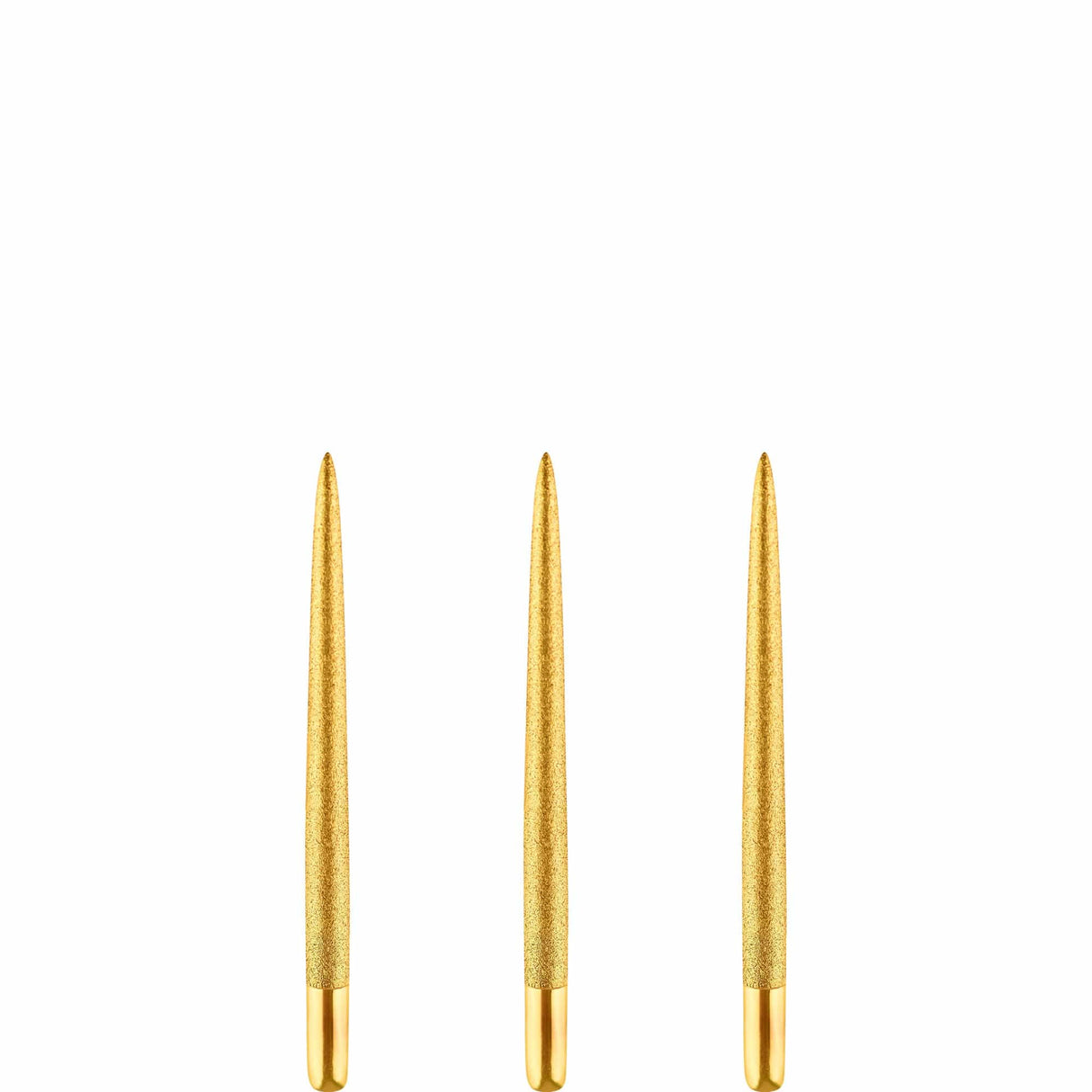 One80 Long Taper Dart Points - Sand Coated - Gold