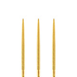 One80 Long Taper Dart Points - Sand Coated - Gold