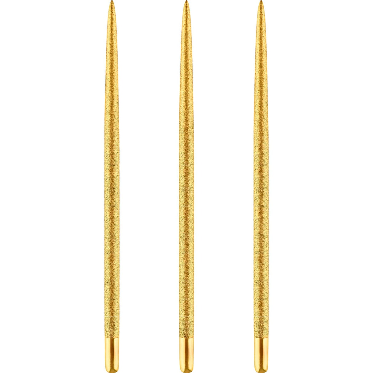 One80 Long Taper Dart Points - Sand Coated - Gold