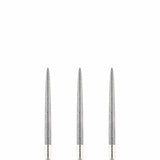 One80 Long Taper Dart Points - Sand Coated - Silver