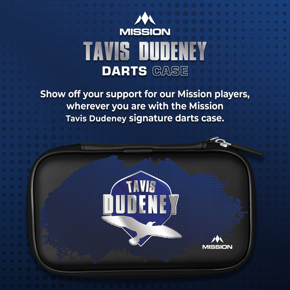 Mission Darts Players- EVA Dart Case - Tavis Dudeney