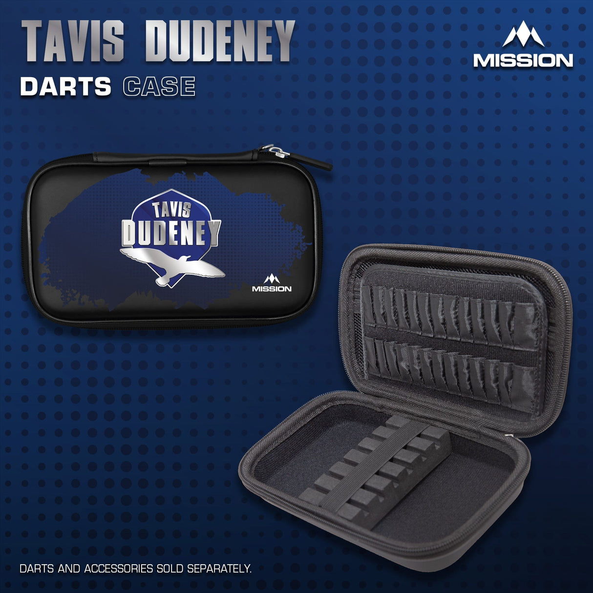 Mission Darts Players- EVA Dart Case - Tavis Dudeney