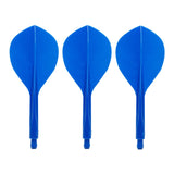 Condor AXE120 Dart Flights - Teardrop - Blue