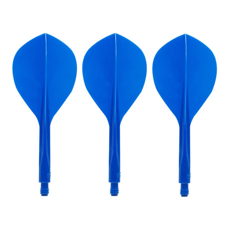 Condor AXE120 Dart Flights - Teardrop - Blue