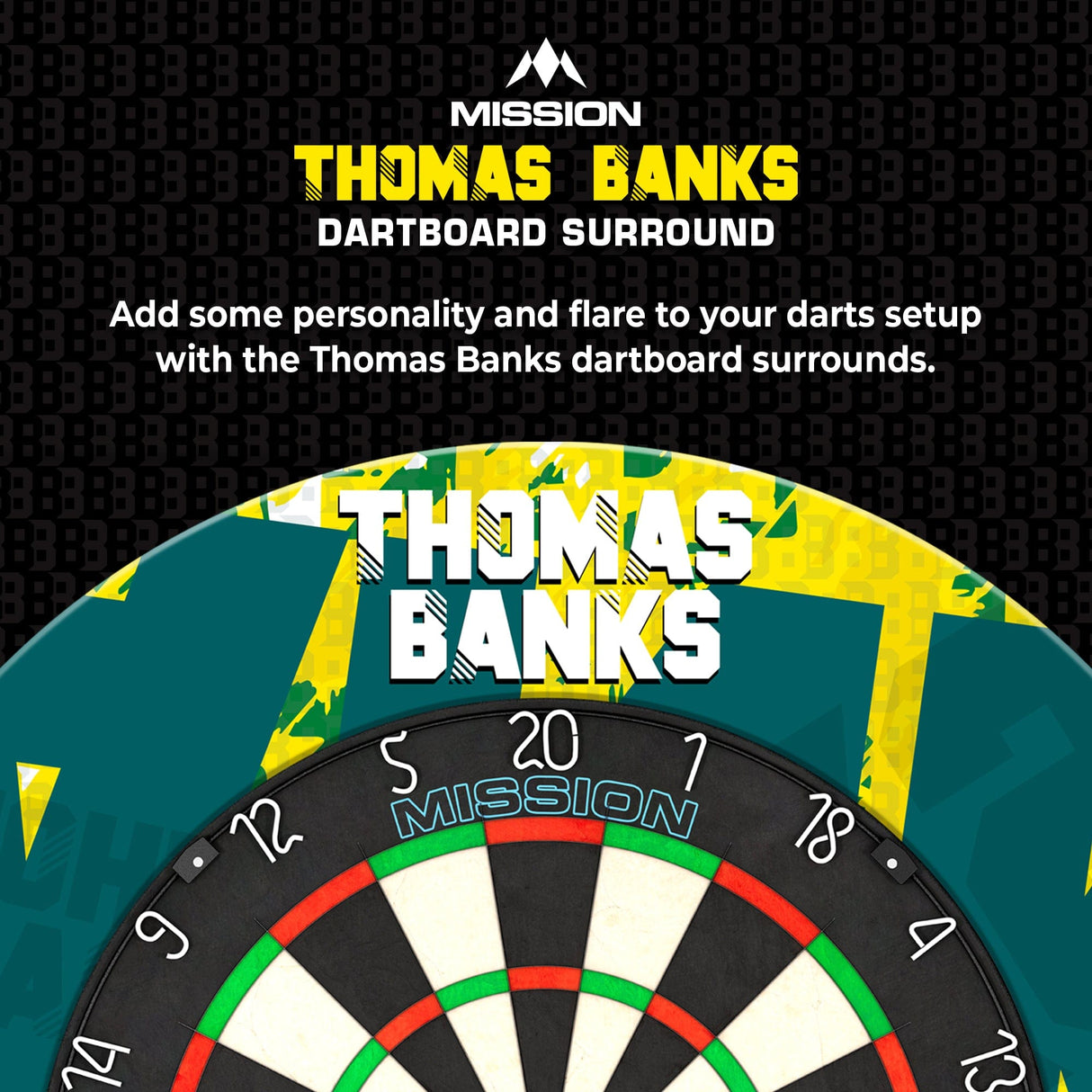 Mission Darts Players- Surround - Thomas Banks