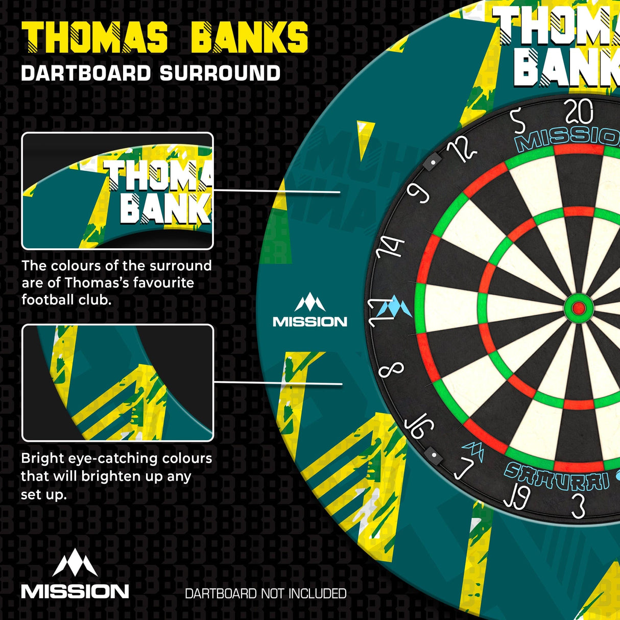 Mission Darts Players- Surround - Thomas Banks