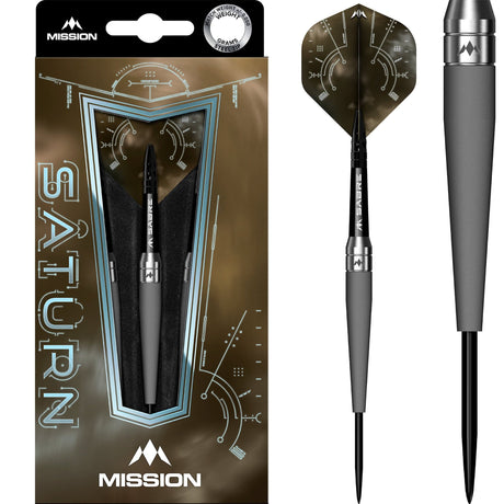 Mission Saturn Darts - Steel Tip - 90% Tungsten - Titan