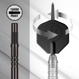 Shot Turbo Dart Points - Steel Tip - Tribal Weapon
