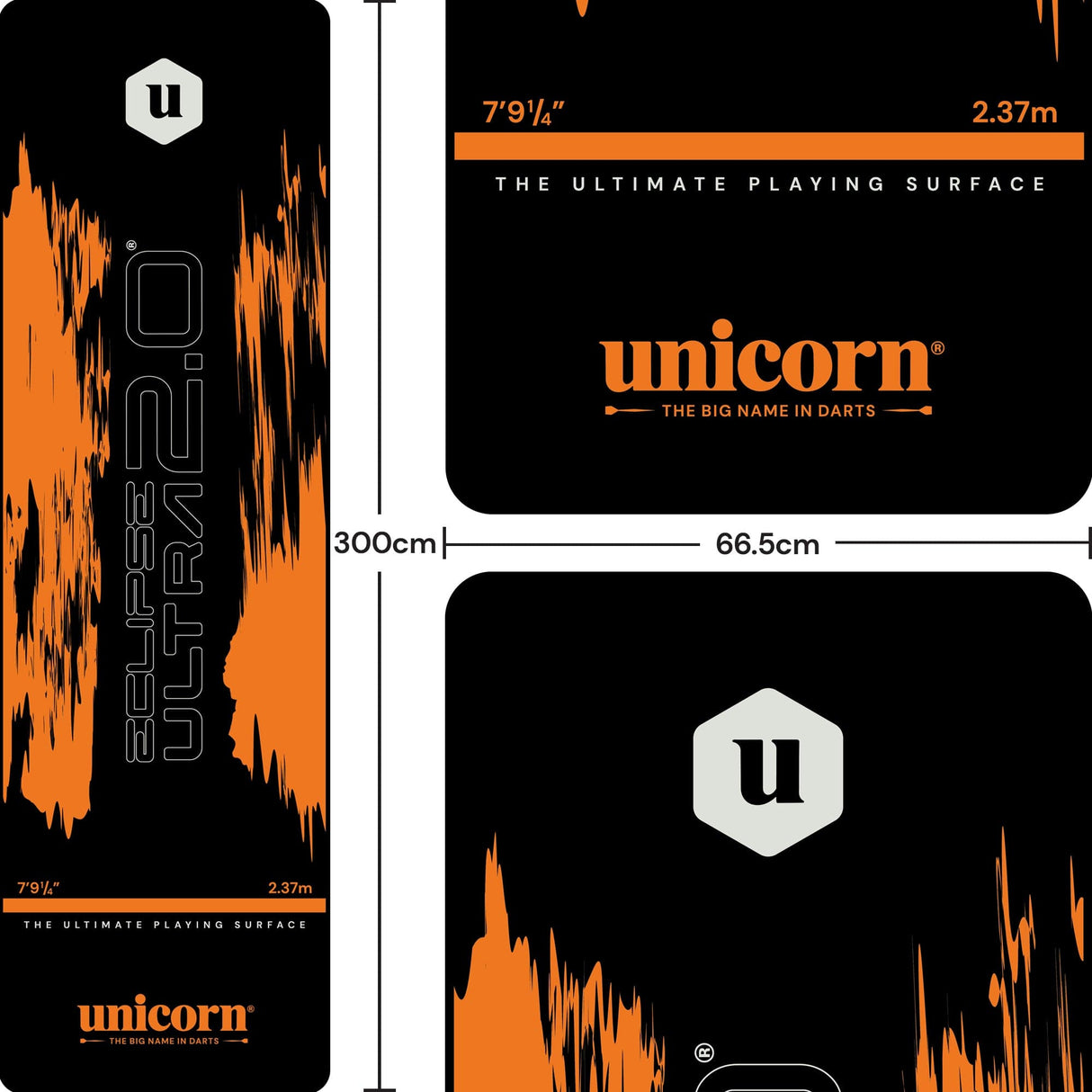 Unicorn Dart Mat - Heavy Duty - Eclipse Ultra 2.0