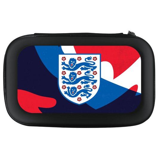England Football Darts Case - Official Licensed - Black - W3 - Lion Crop