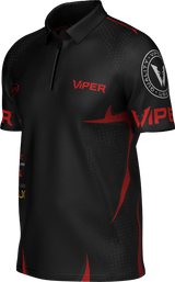 Viper Dart Shirt - Logo - Black & Red