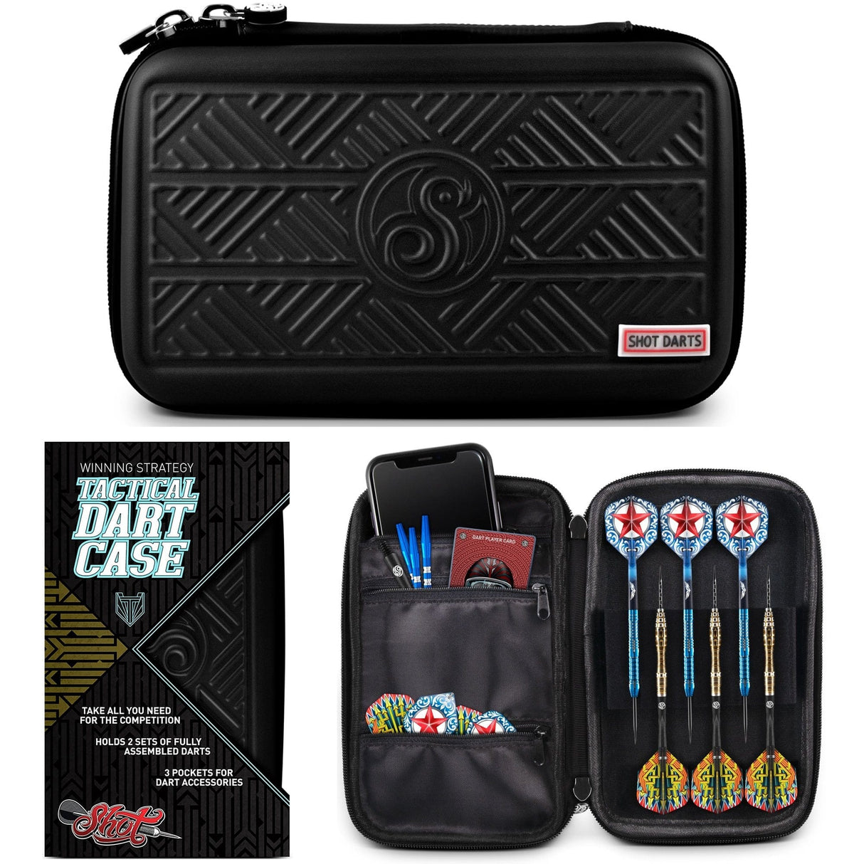 *Shot Tactical Darts Case - Strong EVA Material