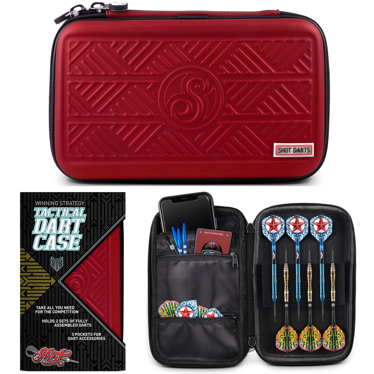 *Shot Tactical Darts Case - Strong EVA Material