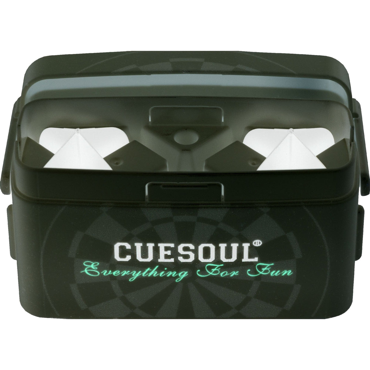 *Cuesoul - Antie Dart Flight Holder - Printed Design - Dartboard