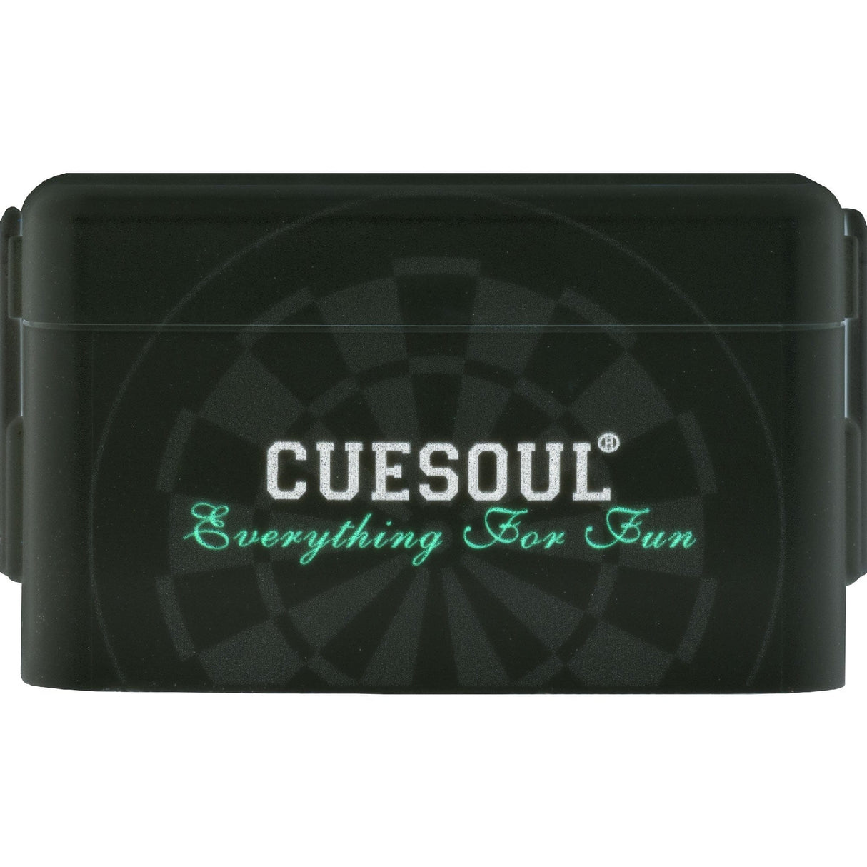 *Cuesoul - Antie Dart Flight Holder - Printed Design - Dartboard Black