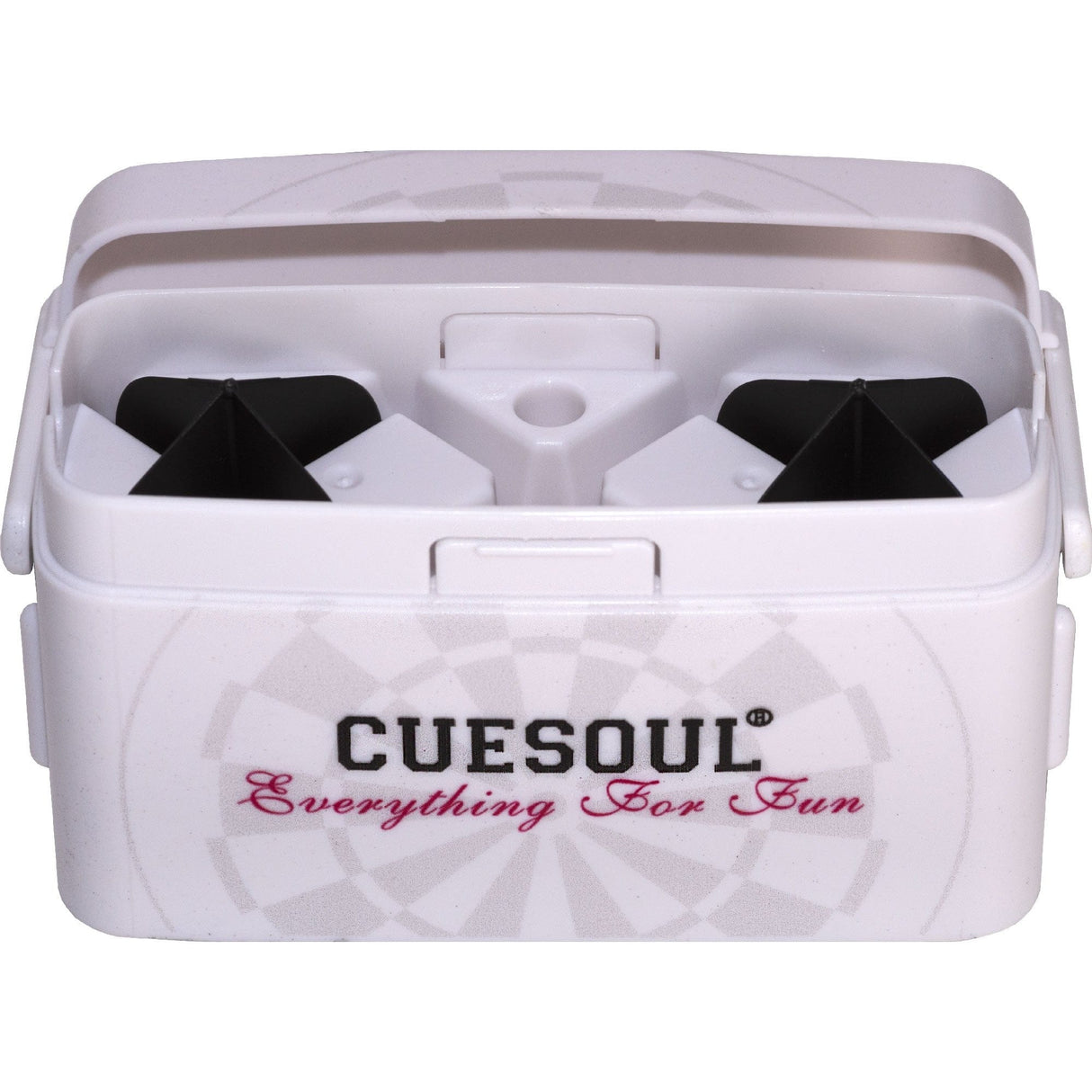 *Cuesoul - Antie Dart Flight Holder - Printed Design - Dartboard