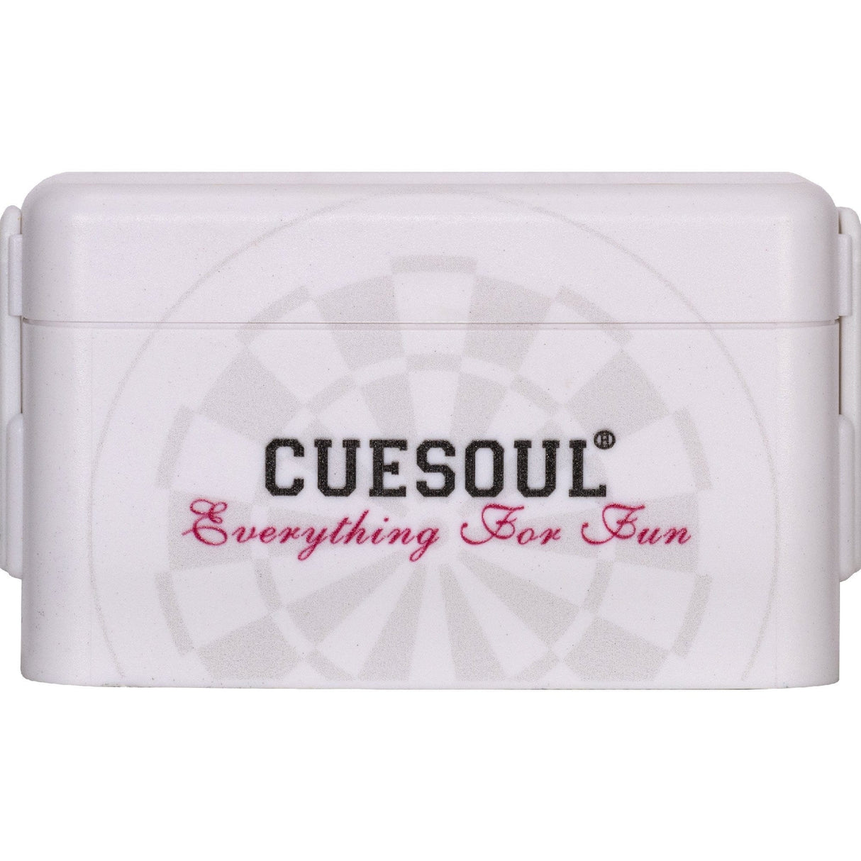 *Cuesoul - Antie Dart Flight Holder - Printed Design - Dartboard White