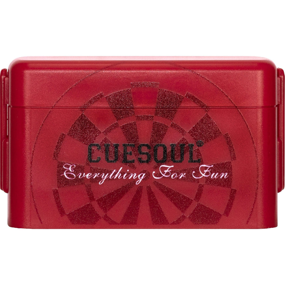 *Cuesoul - Antie Dart Flight Holder - Printed Design - Dartboard Red