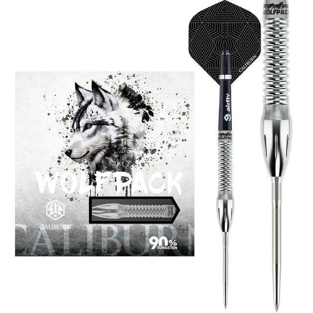 Caliburn Wolfpack Darts - Steel Tip - 90% Tungsten - W4 - 20g