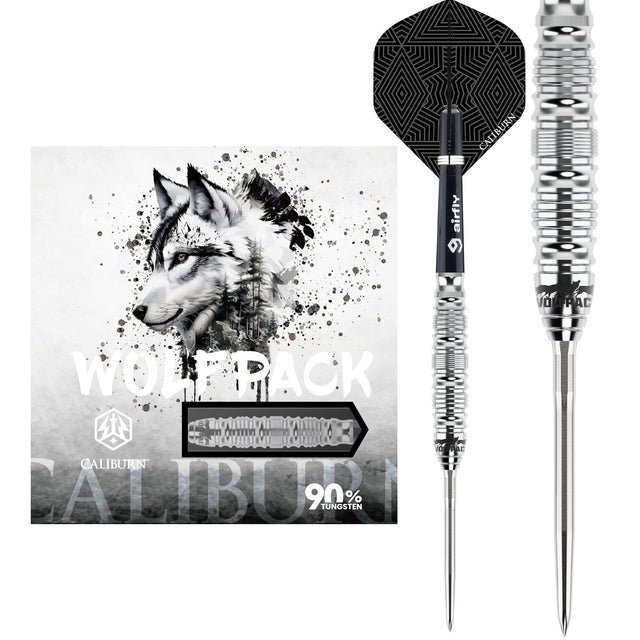 Caliburn Wolfpack Darts - Steel Tip - 90% Tungsten - W5 - 22g