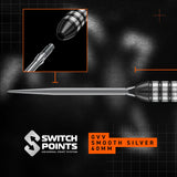 Winmau Gian van Veen Switch Darts - Steel Tip - 90% Tungsten - TS