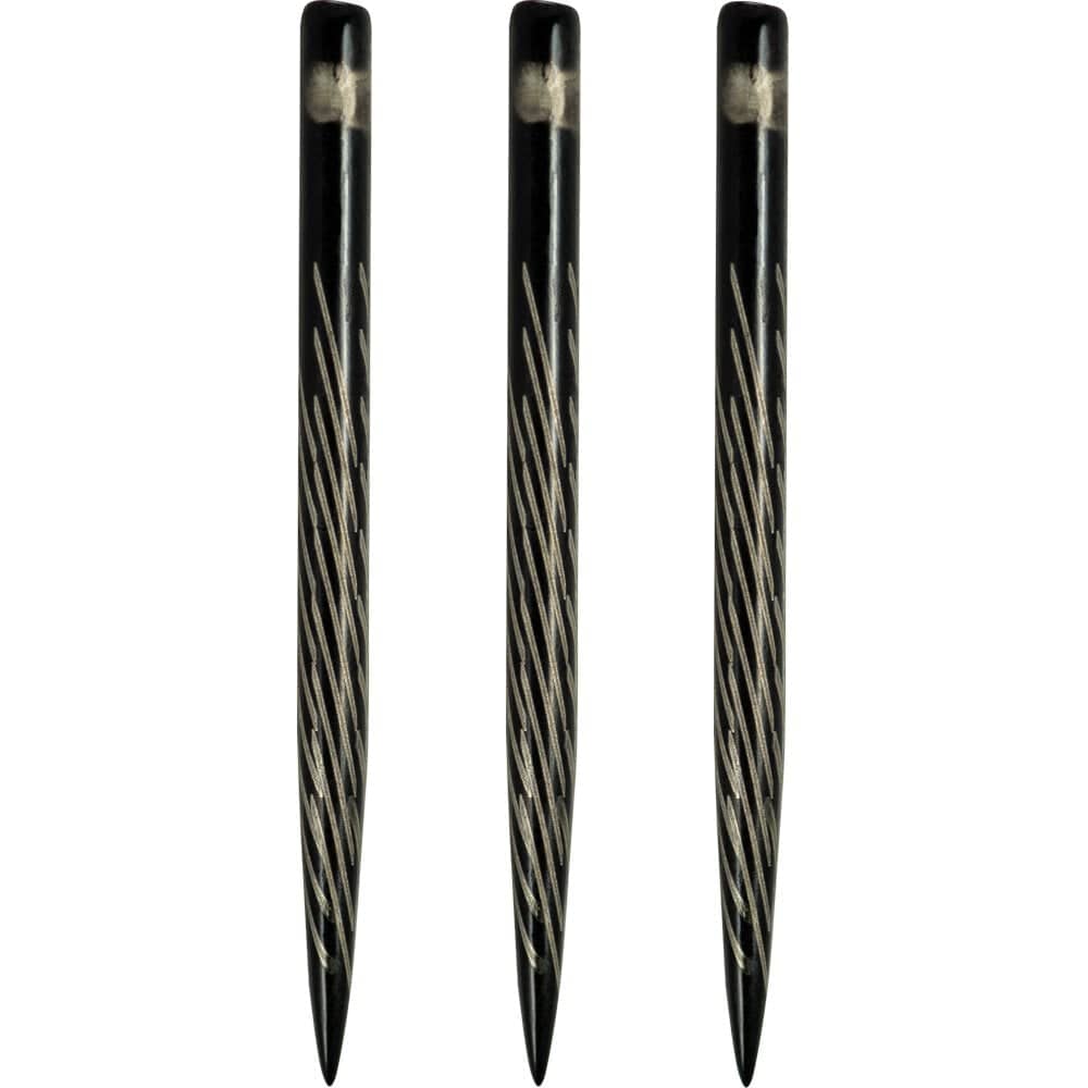 One80 Aztec Dart Points - Style C - Black - Spiral