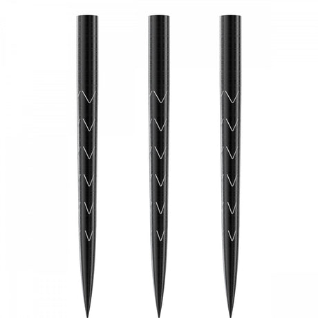 *BULL'S Magma Dart Points - Replacement Spare Points - 35mm - Black