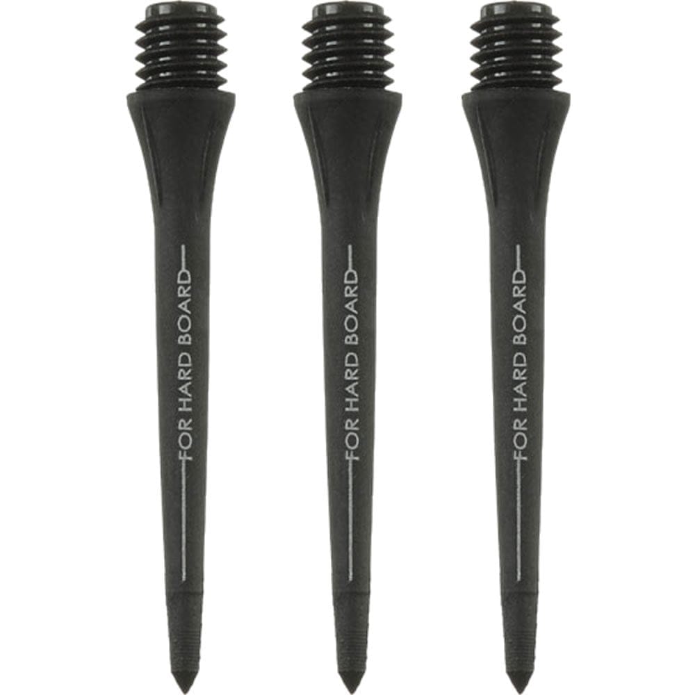 L-Style Hard Lip Points - Carbon - 2ba - 2 Sets - Black 30mm