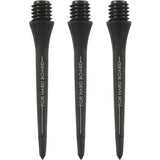 L-Style Hard Lip Points - Carbon - 2ba - 2 Sets - Black 30mm