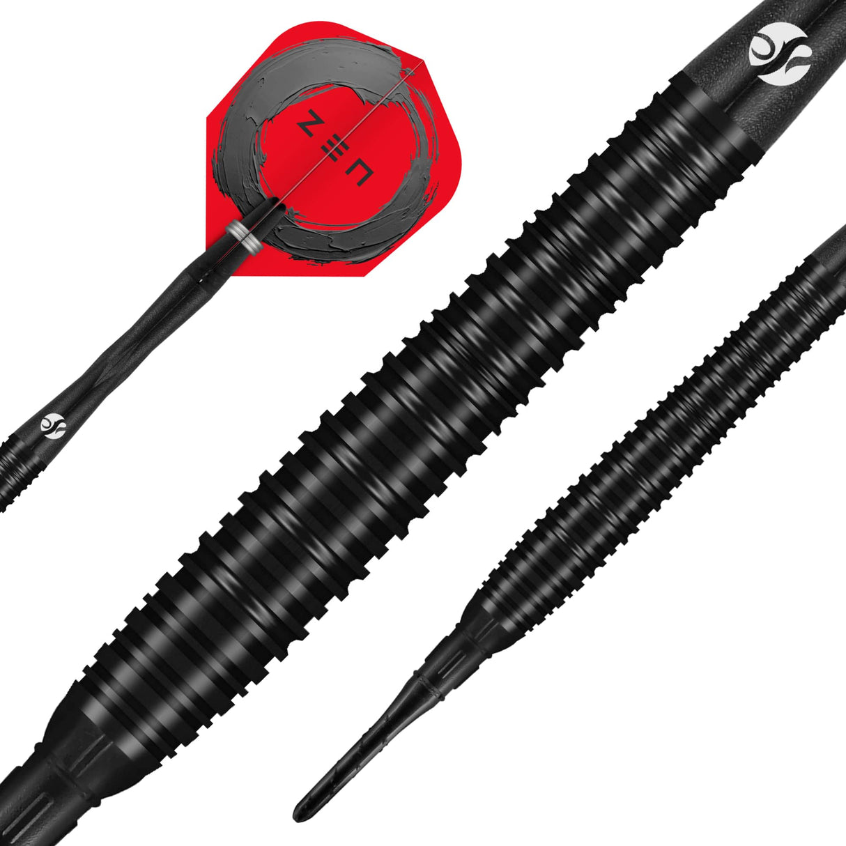 Shot Zen Darts - Soft Tip - 90% Tungsten - Torpedo 20g