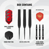 Shot Zen Darts - Steel Tip - 90% Tungsten - Torpedo