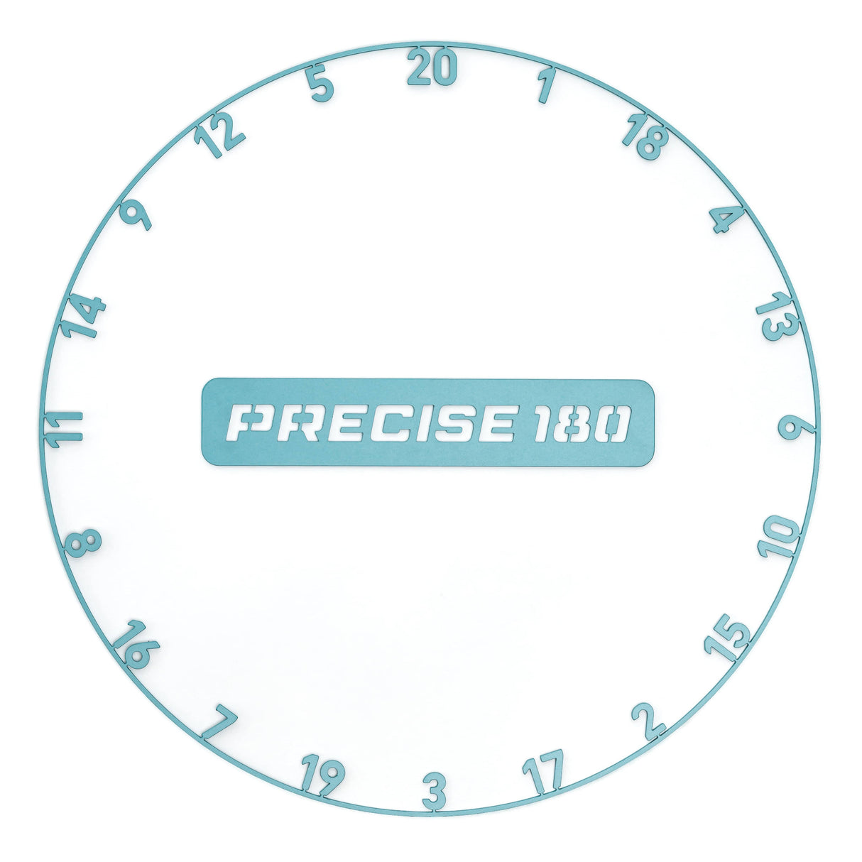 Precise 180 Number Ring - One-Piece - Colours Infinity Blue