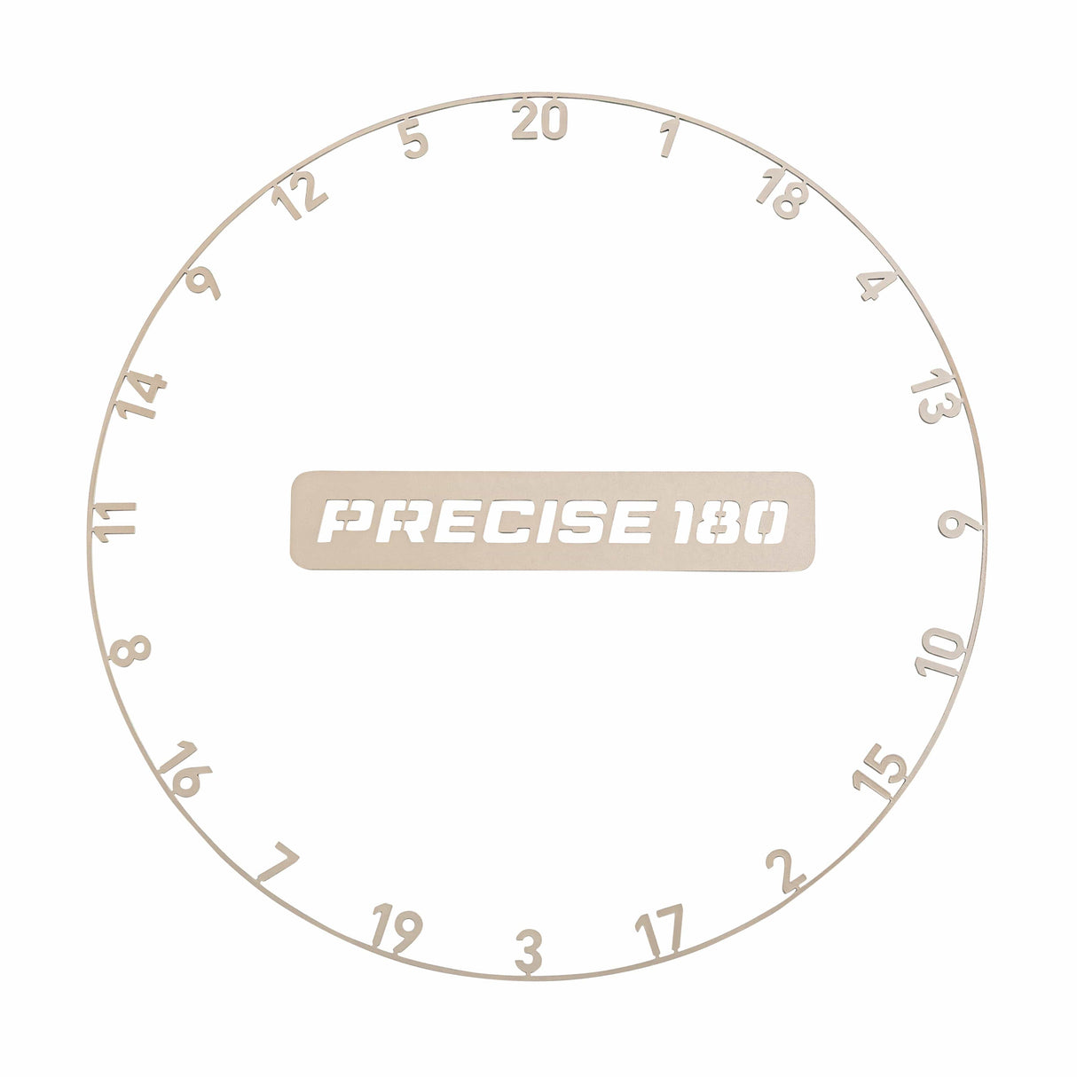 Precise 180 Number Ring - One-Piece Urban Dust