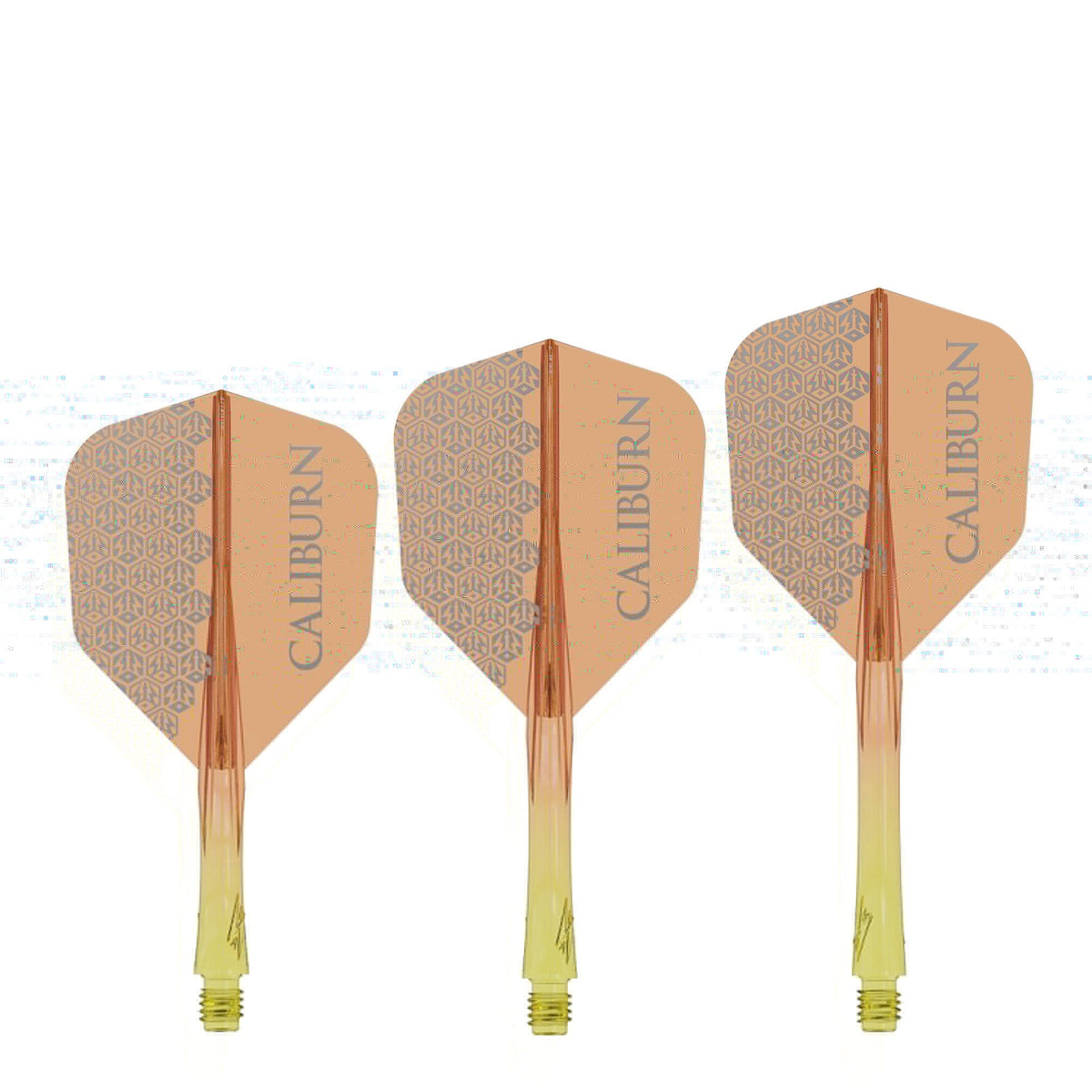 Caliburn SUP Flights - Moulded Shaft and Flight - Standard No6 - Logo