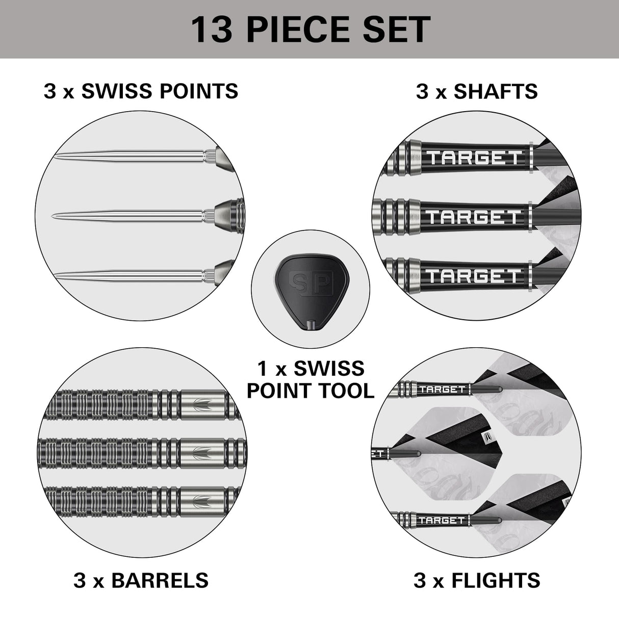 Target Beau Greaves Darts - Steel Tip - 90% Tungsten - G1