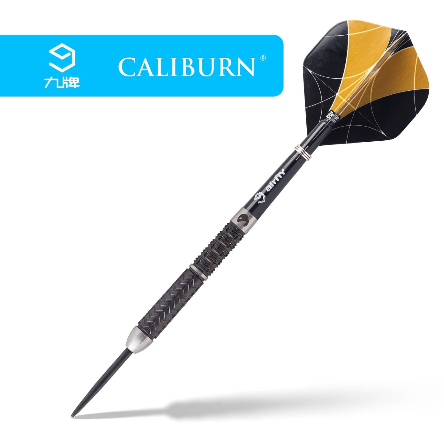 Caliburn Player Darts - Steel Tip - 95% - Black Titanium - ET II 23g