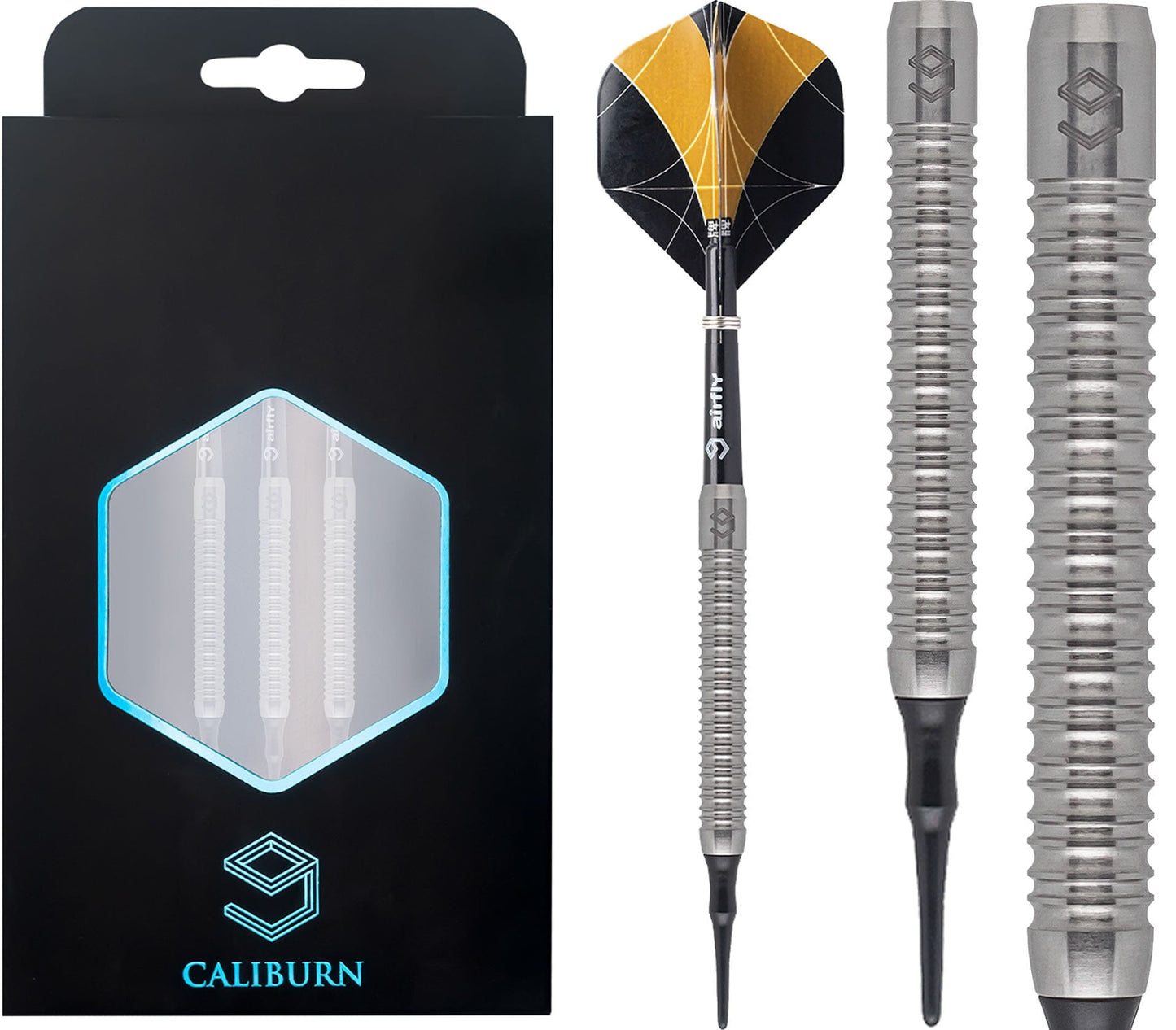 Caliburn Artisan Darts - Soft Tip - 90% - Natural 18g