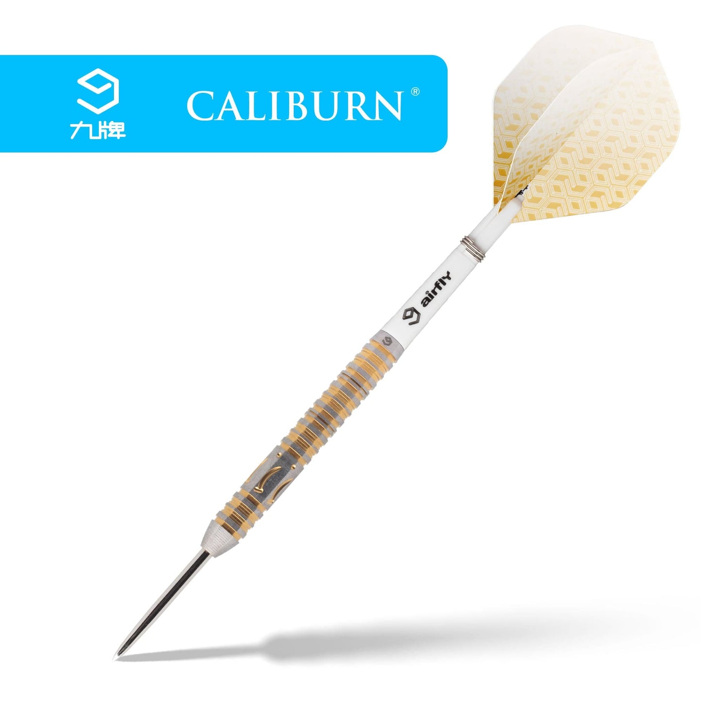 Caliburn Player Darts - Steel Tip - 90% - Gold Titanium - Banana 22g