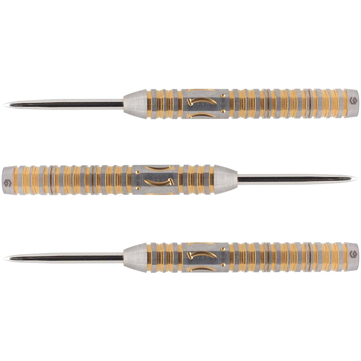*Caliburn Player Darts - Steel Tip - 90% - Gold Titanium - Banana 22g