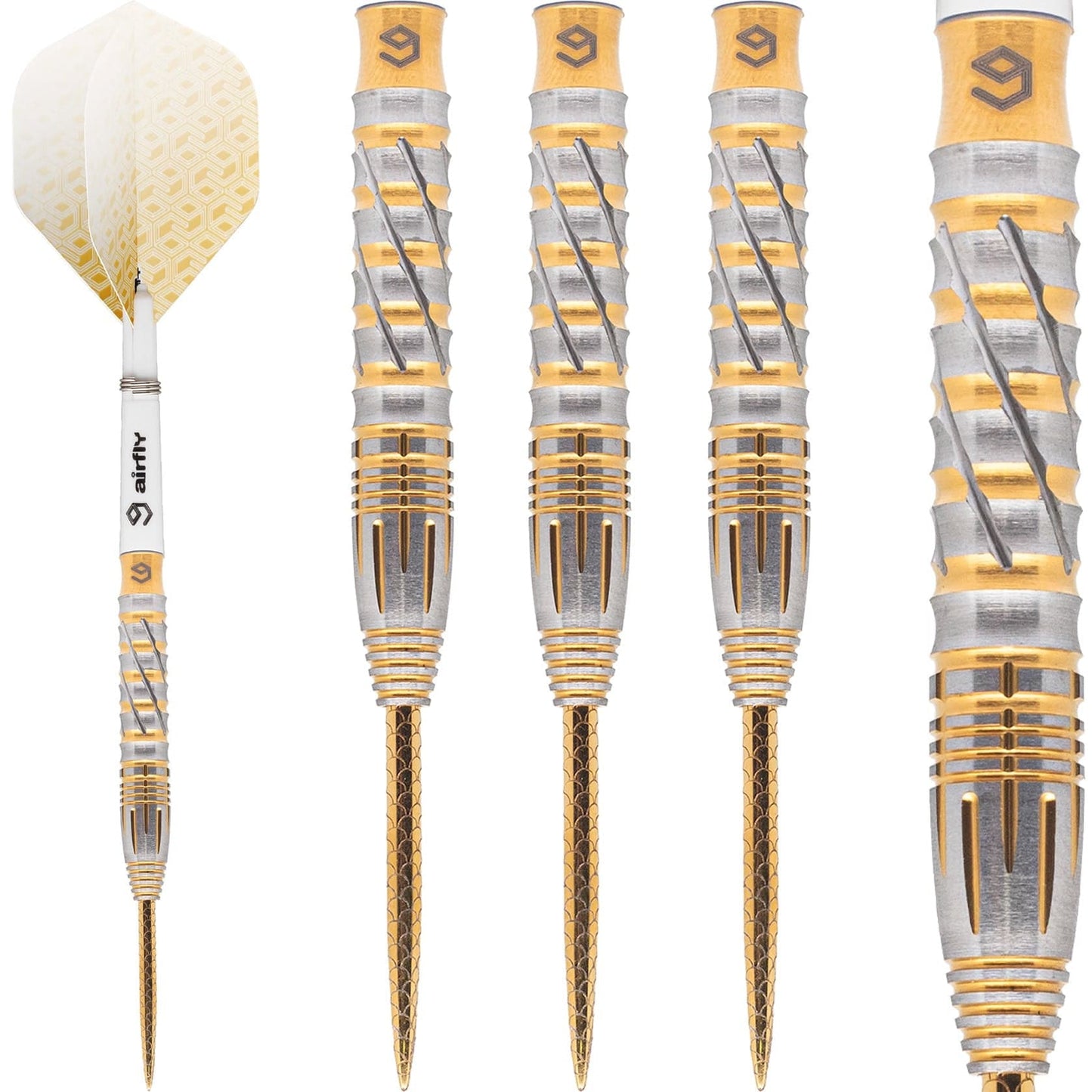 Caliburn Leopard Darts Steel Tip 90 Gold