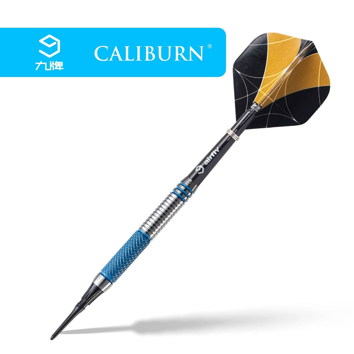 Caliburn Marshal Air Darts - Soft Tip - 90% - M2 - Blue