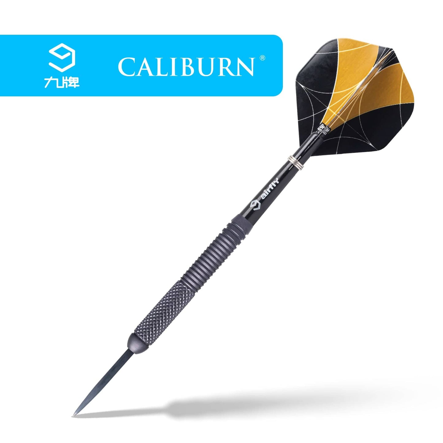 Caliburn Marshal Darts - Steel Tip - 90% - M2 - Black Titanium
