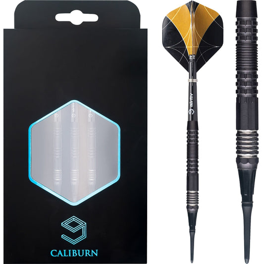 Caliburn Matrix I Darts - Soft Tip - 90% - C1 - Black 18g