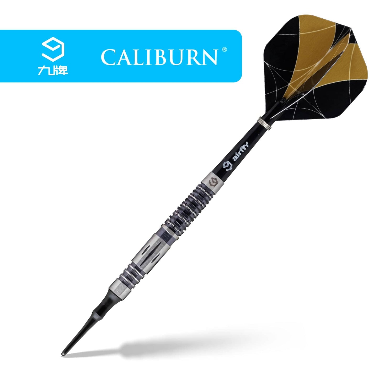 Caliburn Nights Watch Darts - Soft Tip - 95% - N1 - Black
