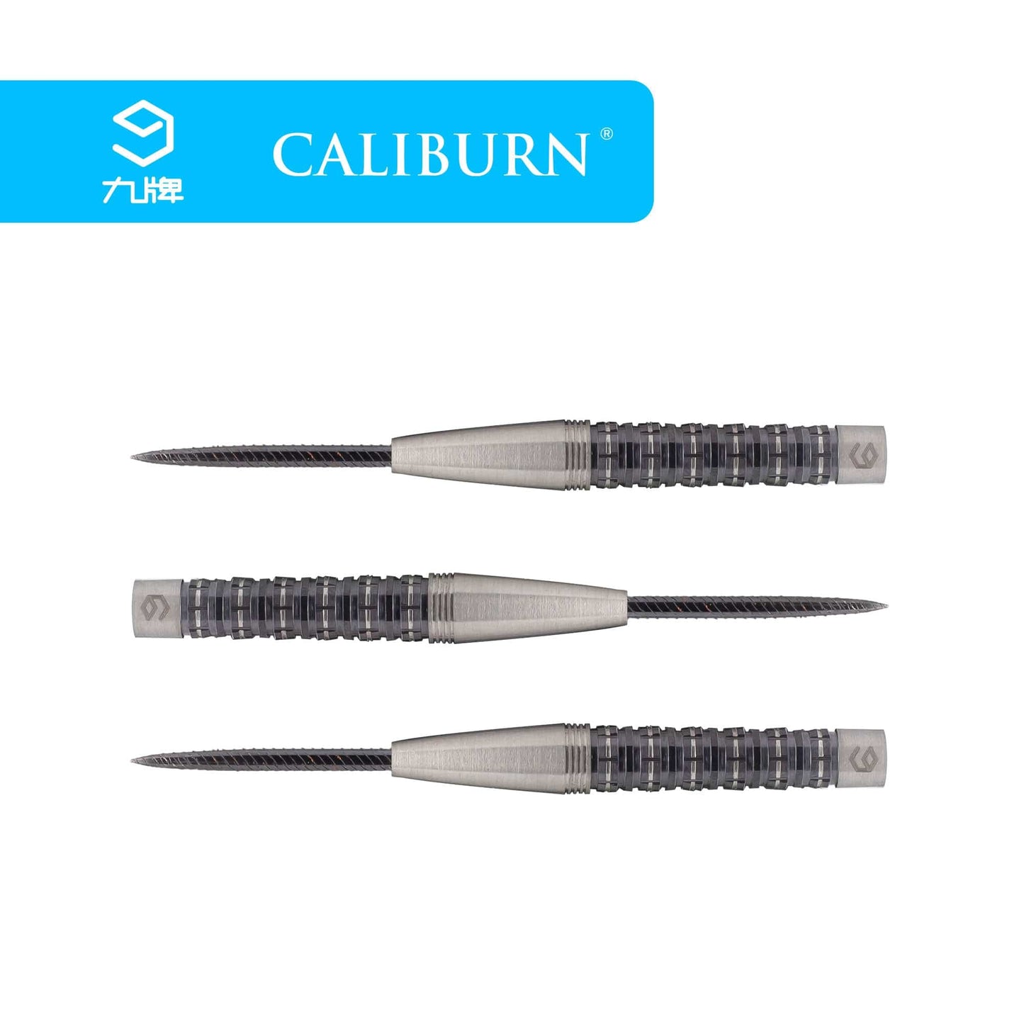 Caliburn Nights Watch Darts - Steel Tip - 95% - N2 - Black 22g