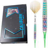 Caliburn Player Darts - Soft Tip - 95% - Rainbow Coating - Raine 19g