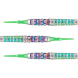 Caliburn Player Darts - Soft Tip - 95% - Rainbow Coating - Raine
